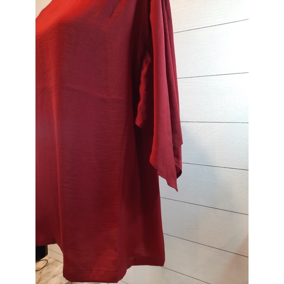 Chico's Drape Sleeve Ladies Top New With Tag Size 2 (12) - Picture 5 of 9